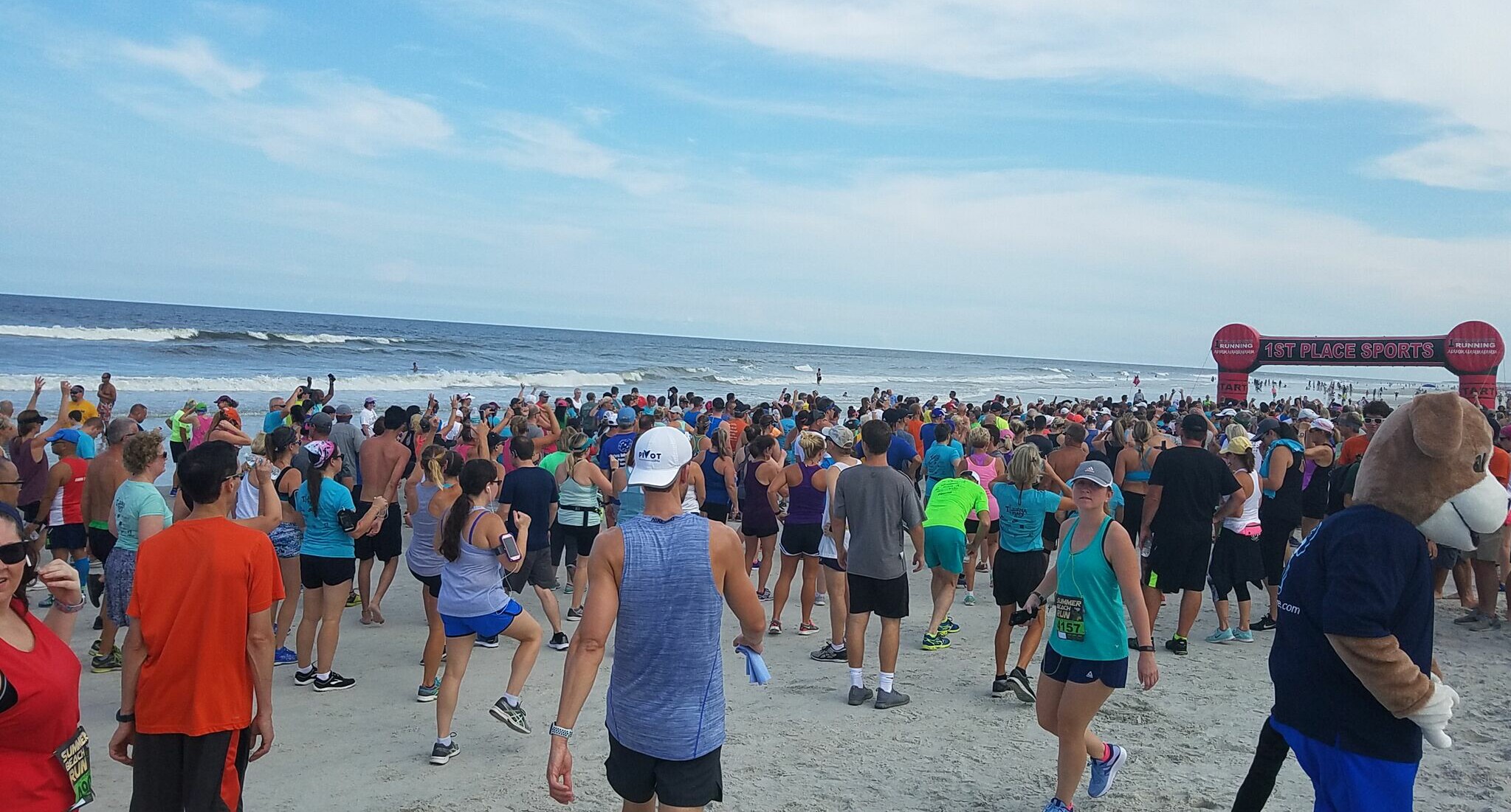 Nearly 1000 Finish Tijuana Flats Summer Beach Run