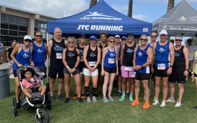 JTC Running Race Team at Summer Beach Run August 19, 2023