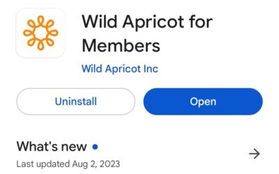 New: Wild Apricot Membership App