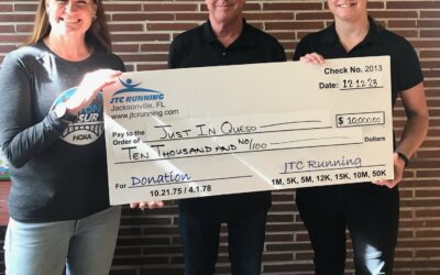 JTC Running Donates $10,000 to the Just in Queso Foundation